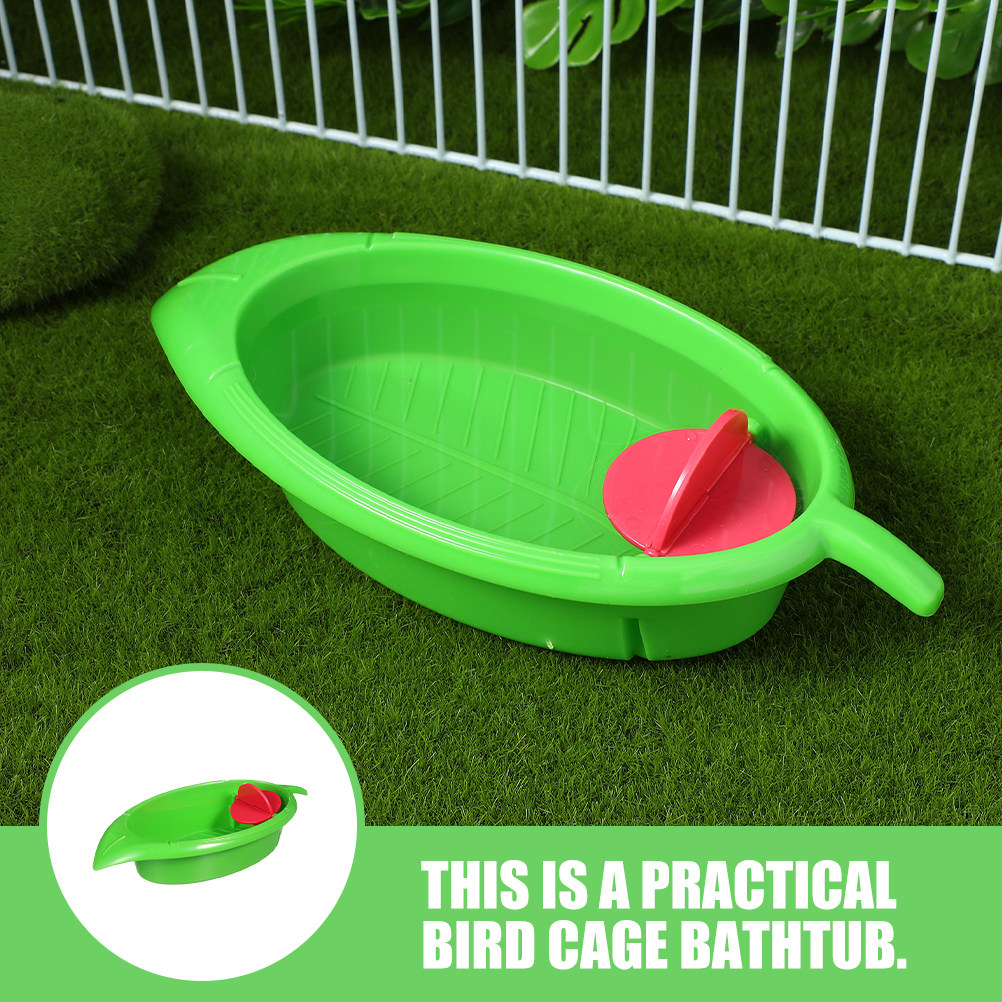 Bird Cage Parrot - 2 Buah Bak Mandi Plastik untuk