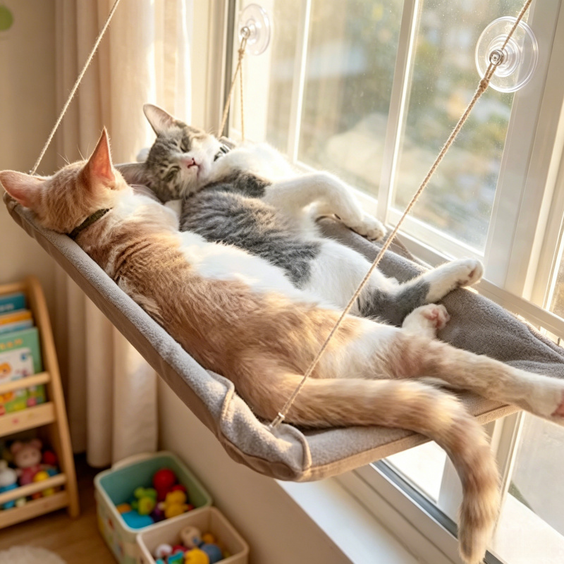 Cat Window Perch - Tempat Tidur Kucing di Jendela Ultra