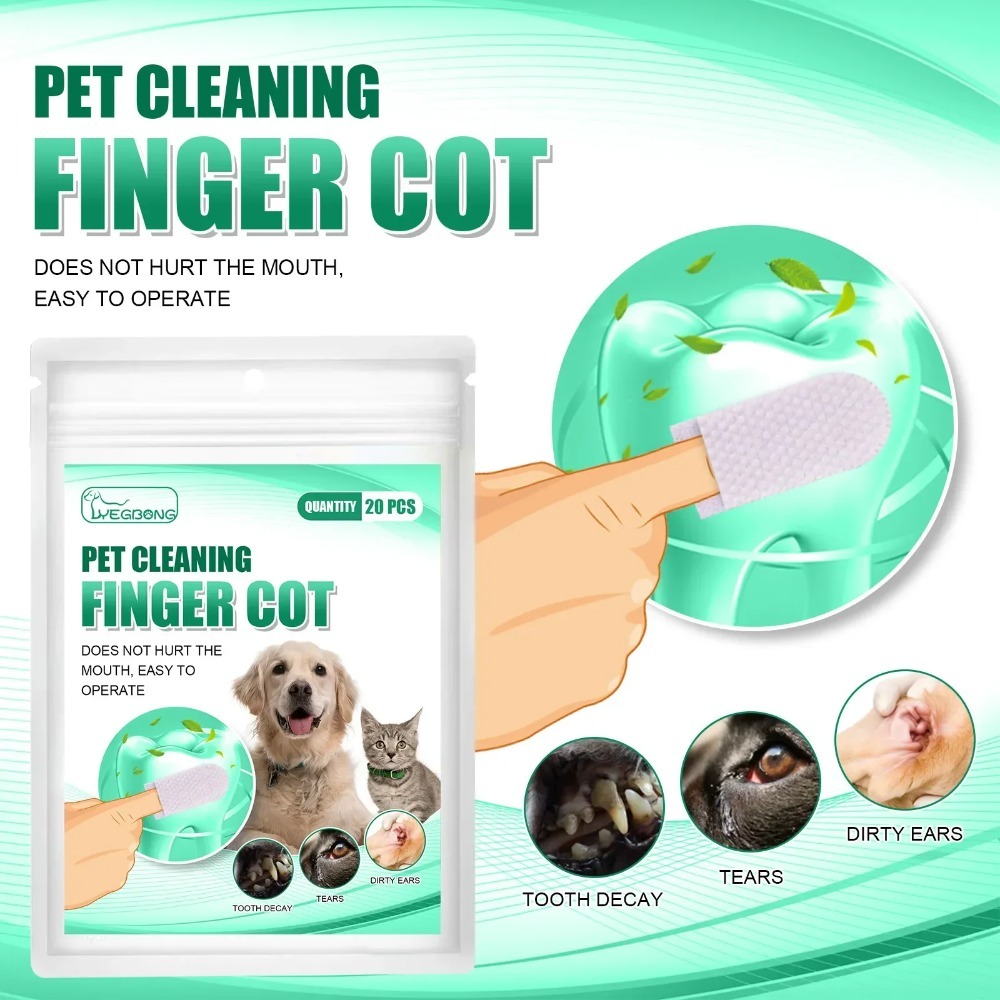 Pet Ear Cleaner - Tisu Basah Sekali Pakai untuk Hewan