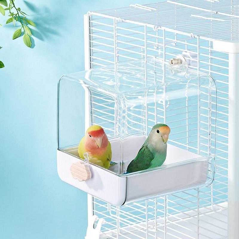 Bird Cage Parrot - Parkit bak mandi burung bayan, aksesori