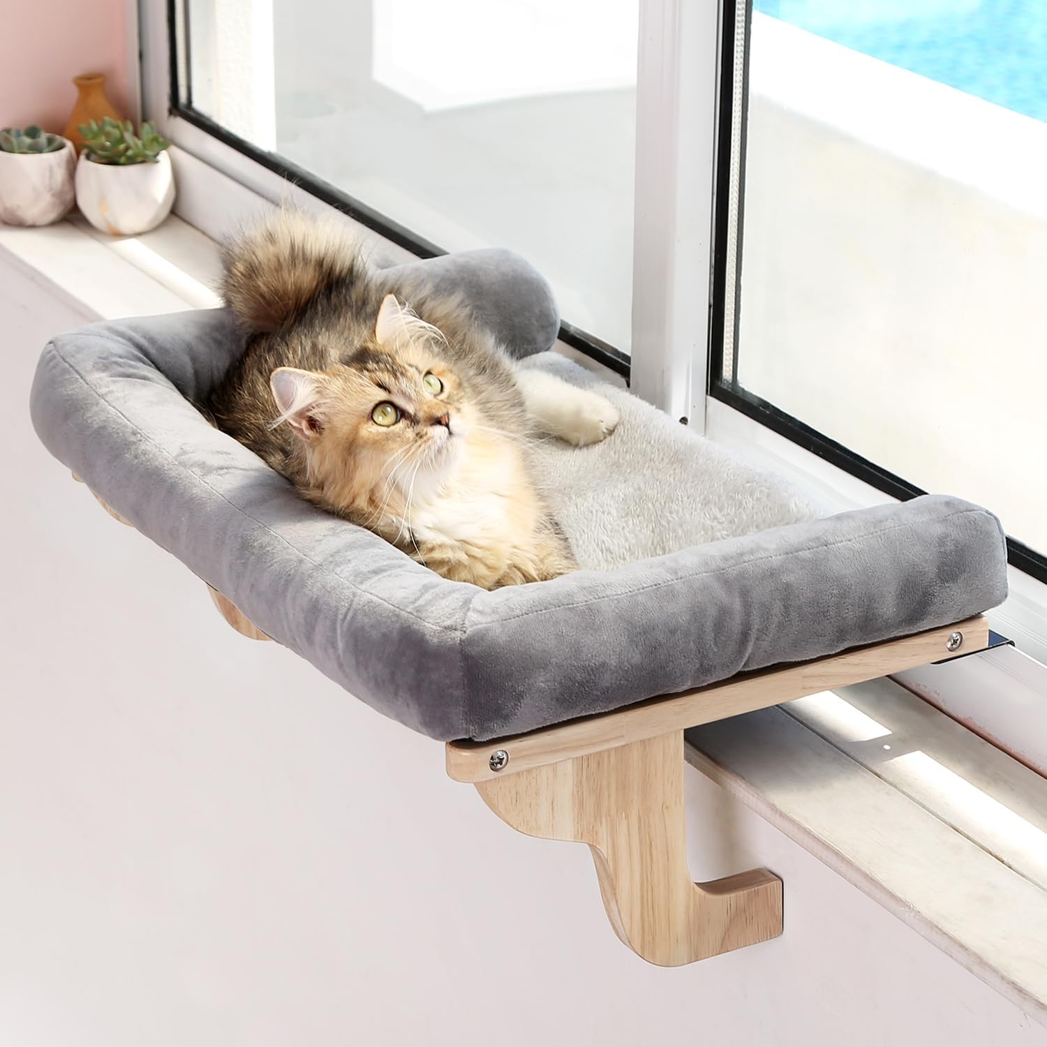 Cat Window Perch - Tempat Tidur Kucing untuk Ambang Jendela