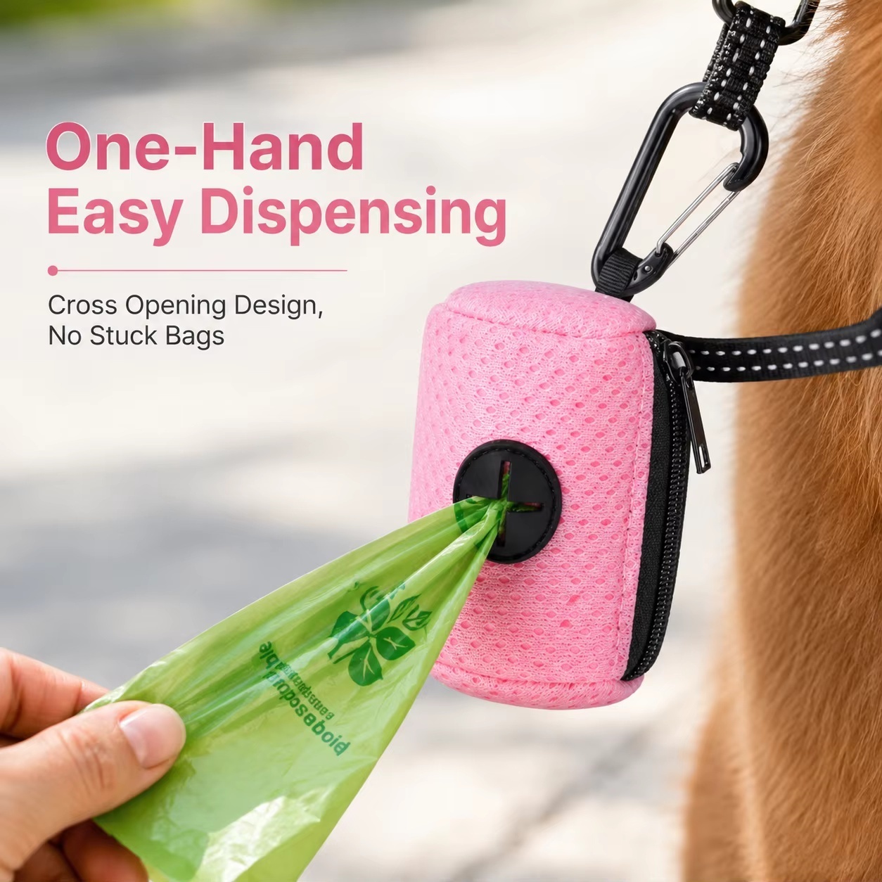 Poop Bag Dispenser - Dispenser Kantong Kotoran Anjing yang Dapat