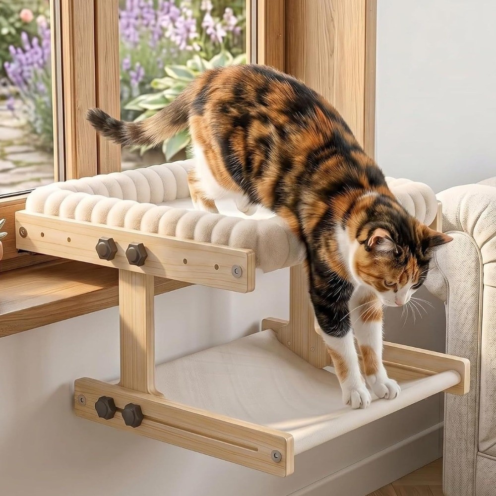 Cat Window Perch - Tempat Tidur Kucing di Jendela yang
