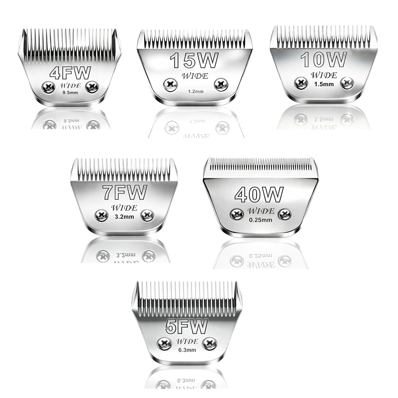 Dog Grooming Clippers - Pisau Lebar untuk Perawatan Hewan, Kompatibel