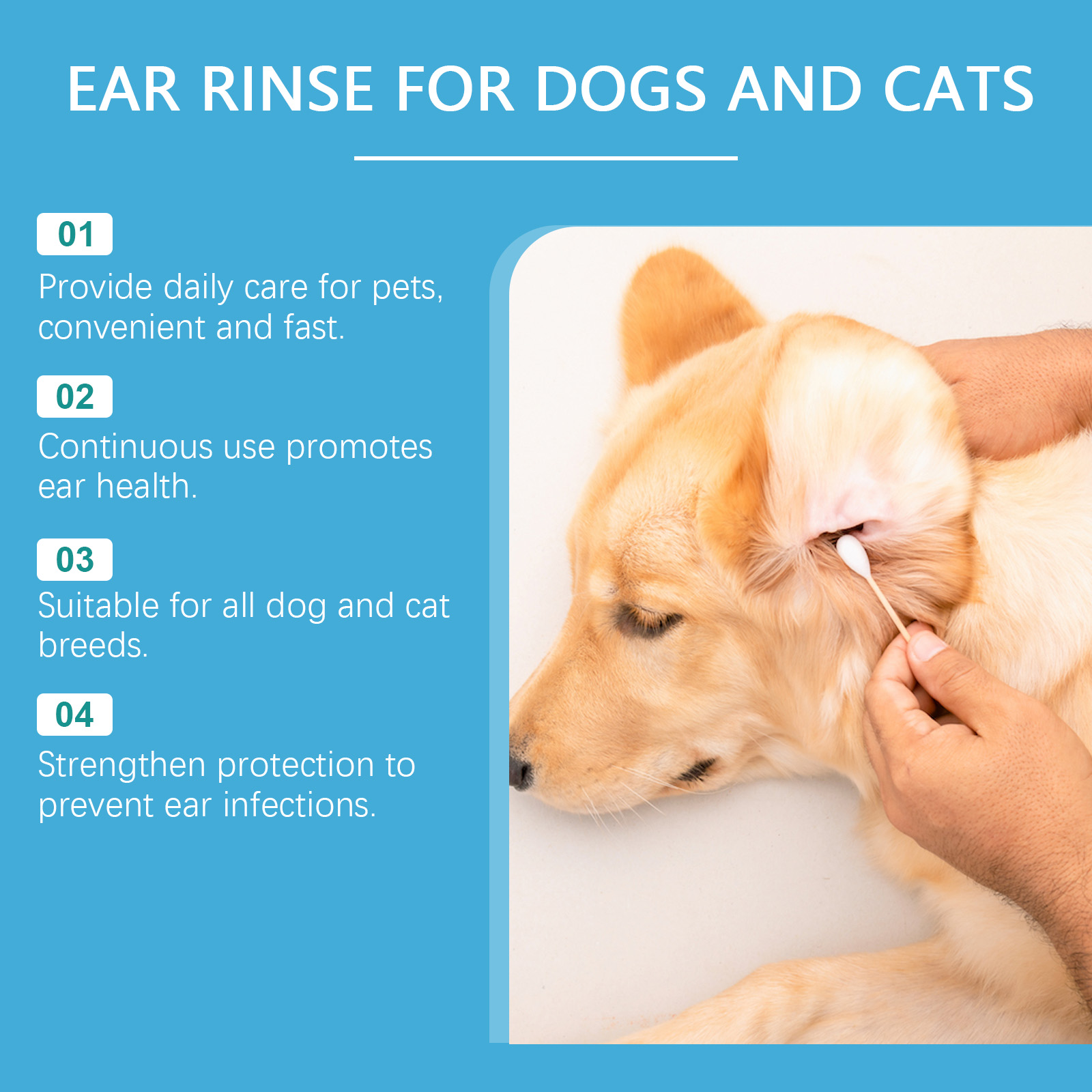 Pembersih Telinga Hewan Peliha - Pet Ear Cleaner ulasan dan harga