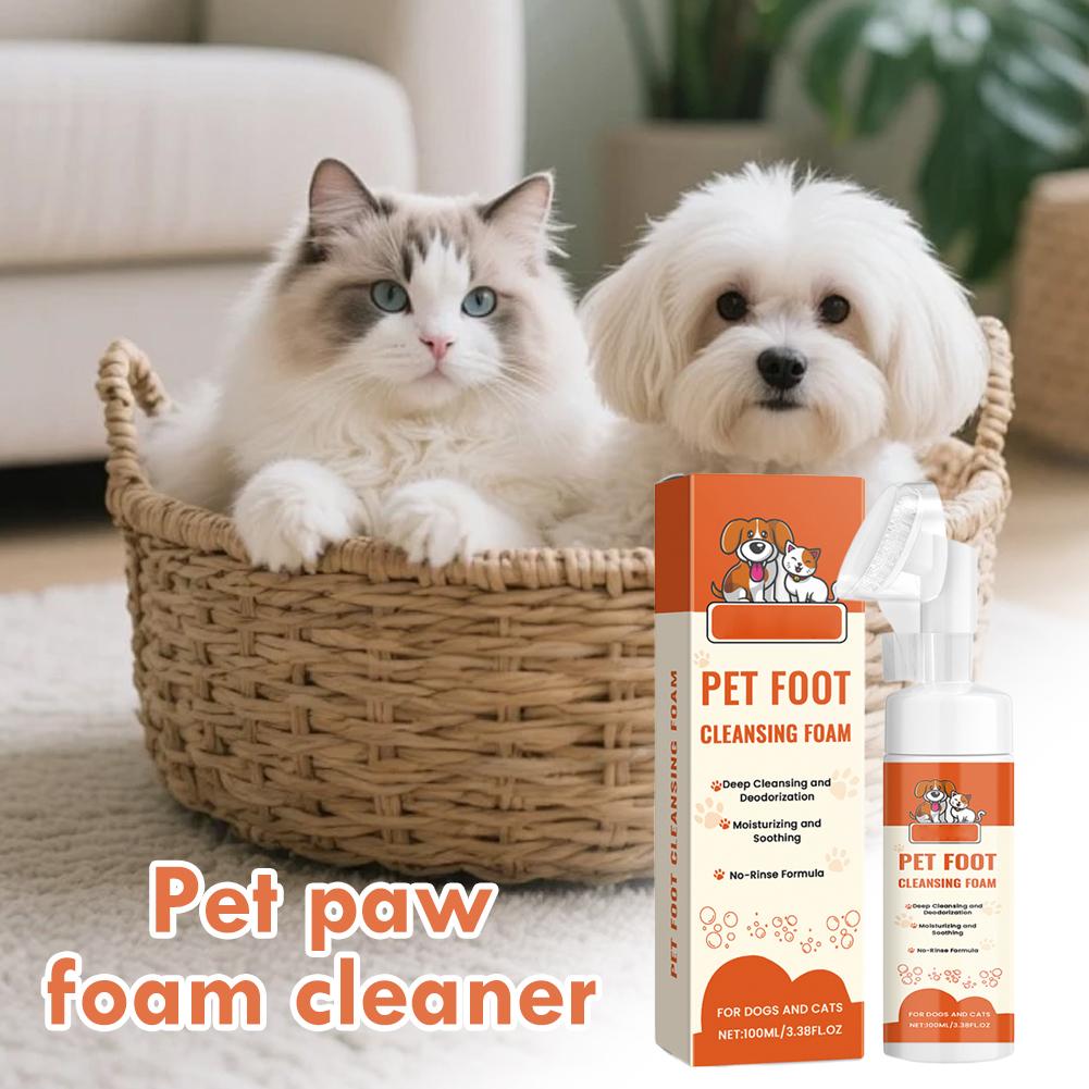 Pembersih Busa Kaki Hewan Peli - Pet Ear Cleaner ulasan dan harga