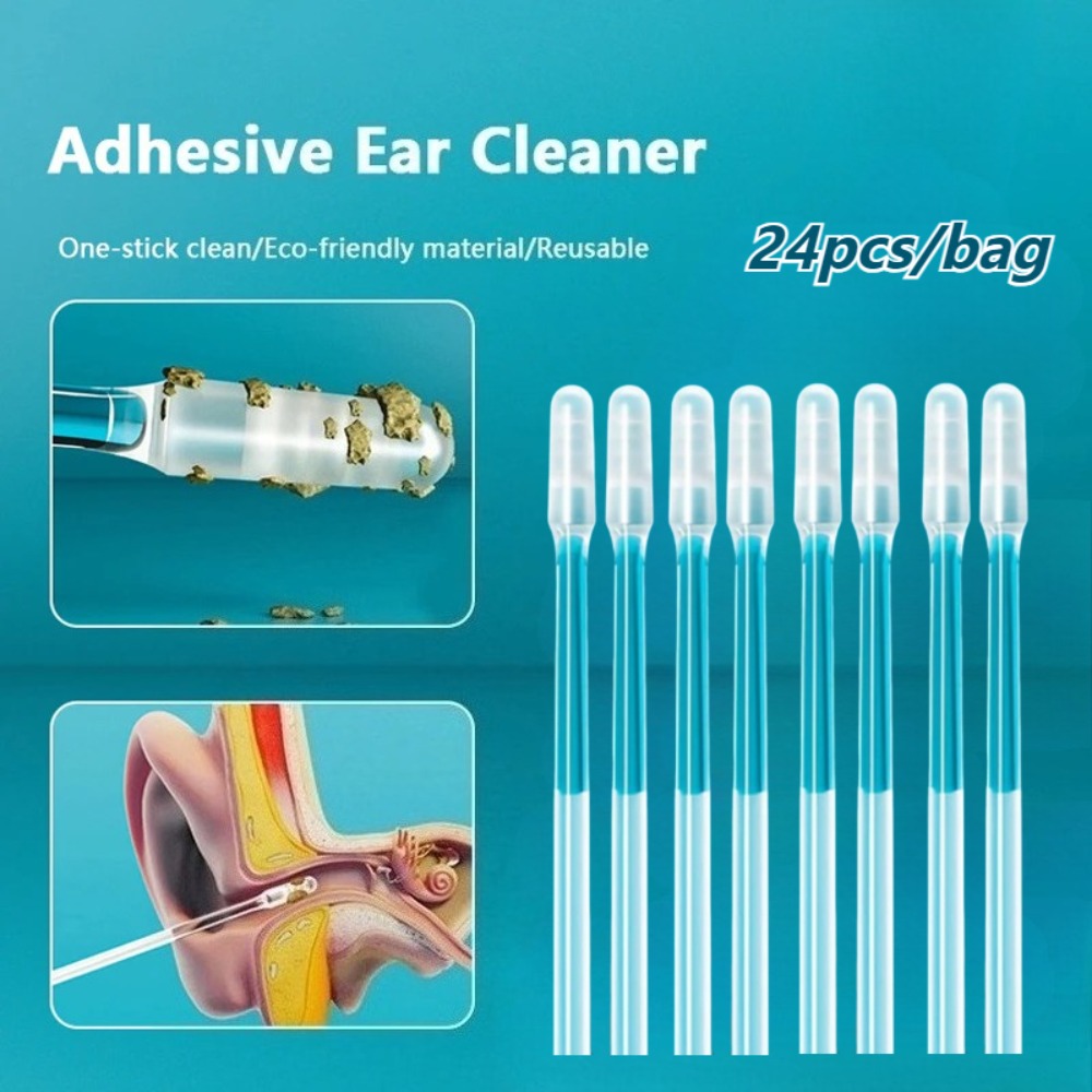 24Pcs Alat Penghilang Kotoran  - Pet Ear Cleaner ulasan dan harga