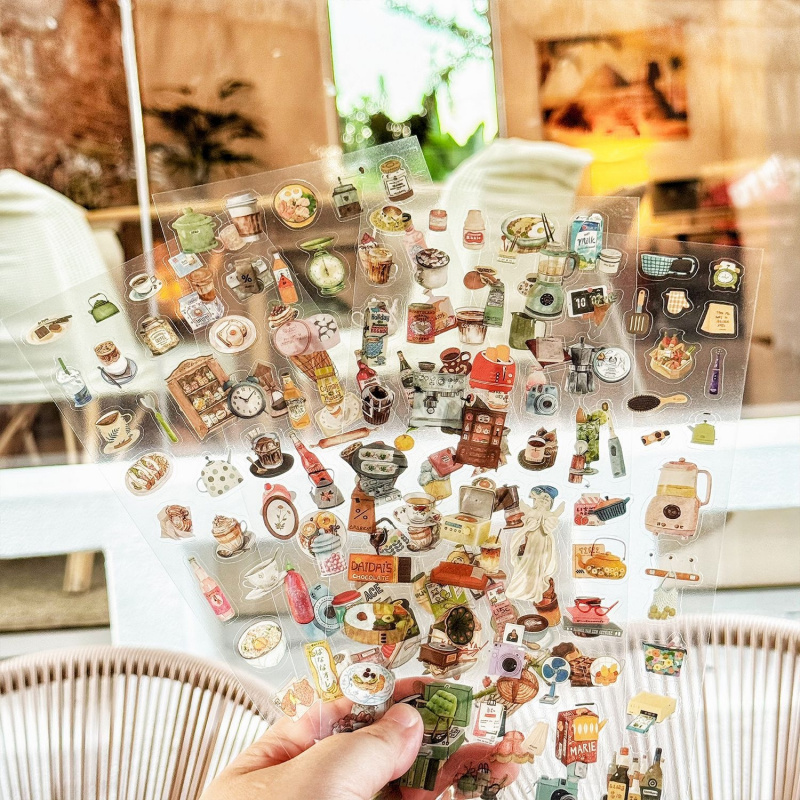 4 Buah/Lot Stiker Camilan Lucu - Pet Supplies Is Food ulasan dan harga