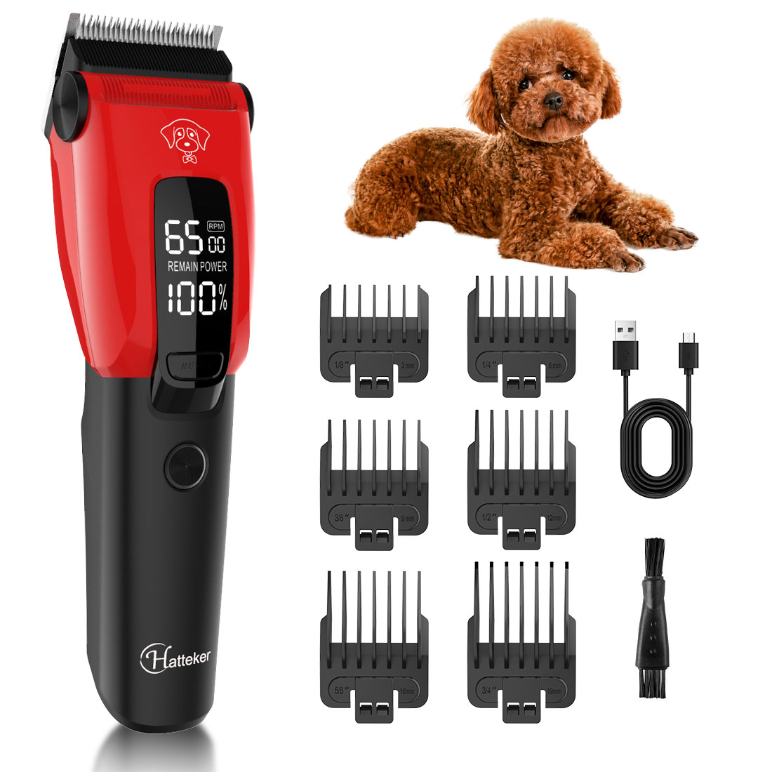 Hatteker Alat Cukur Bulu Hewan - Dog Grooming Clippers ulasan dan harga