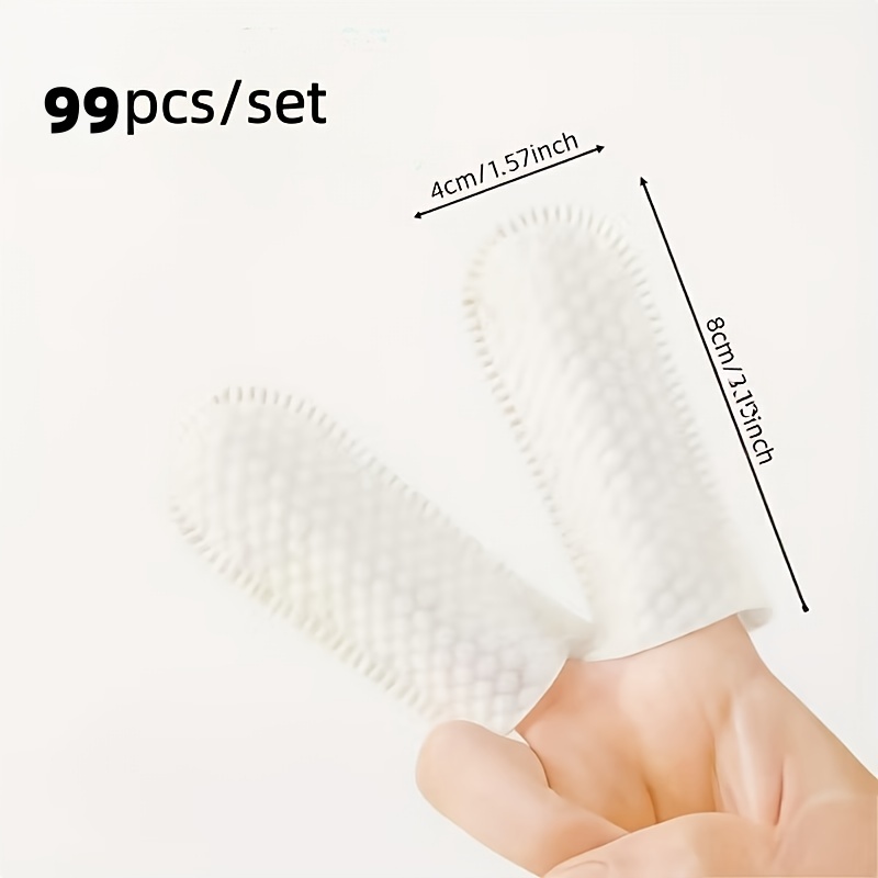 99Pcs Tisu Jari Sekali Pakai u - Pet Ear Cleaner ulasan dan harga