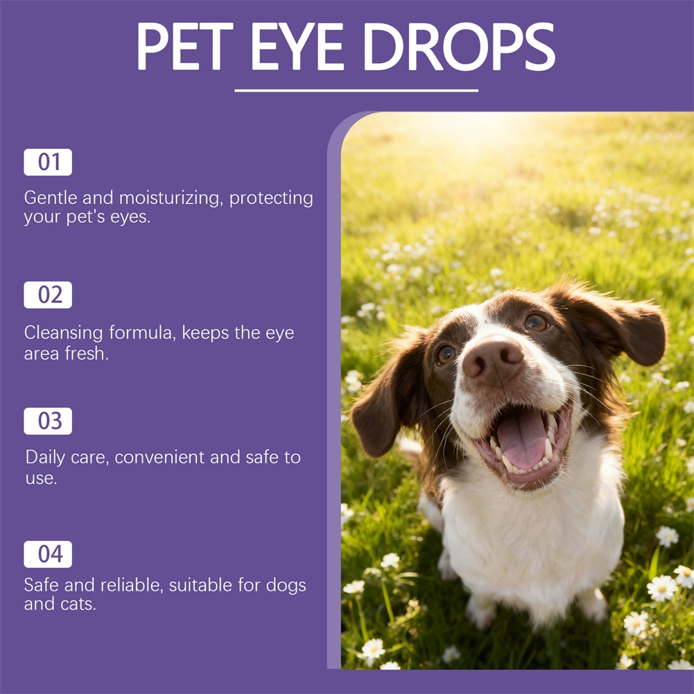 30ml Pet Eye Drops For Dogs Ca - Pet Ear Cleaner ulasan dan harga